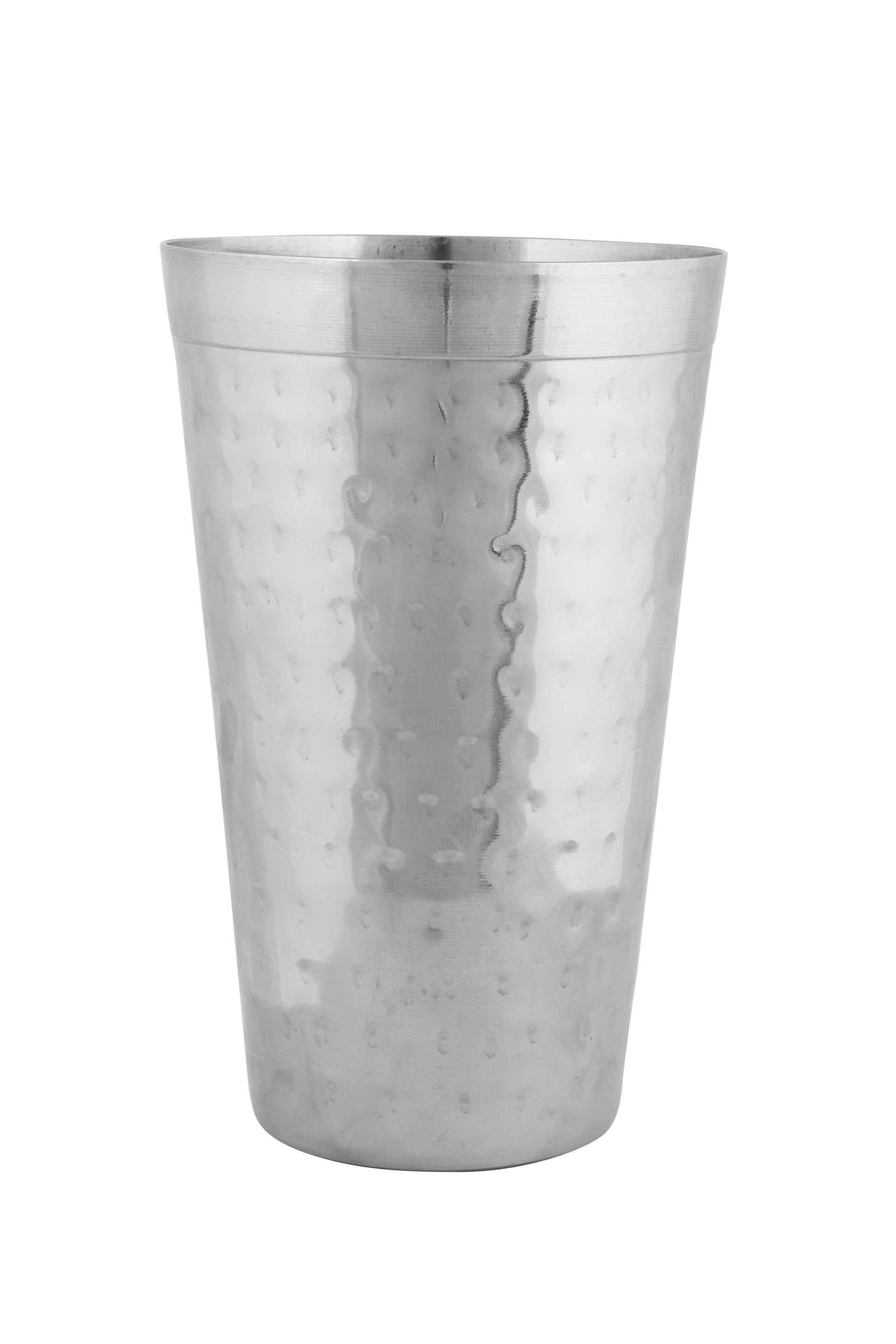 Stainless Steel Hammered Tall Lassi Glass Tumbler, 700 ML, 6, Traditional Lassi Glass