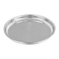 Stainless Steel Round Dinner / Lunch Thali, Heavy Duty, Beading Border, 14