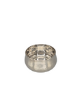 Hand Beaten Stainless Steel Curved Katori Bowl for Serving, 150 ML, 3