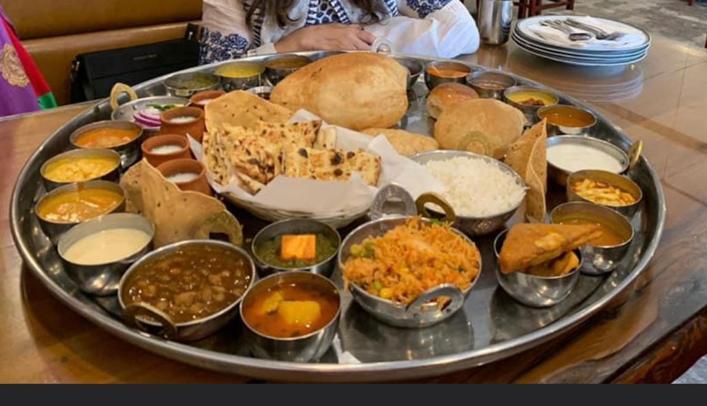 Biggest Stainless Steel Round Heavy Duty Thali, 36 Diameter, Indian Dinnerware