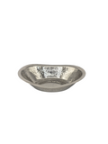 Oval Shape Mini Serving Basket, Hammered Finish, 6.25, Premium Quality, Stainless Steel