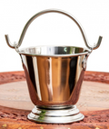 Polish Finish Serving Bucket/Balti #2, 650 ML, Stainless Steel