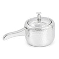 Stainless Steel Hammered Serving Cooker with Lid, 1000ml