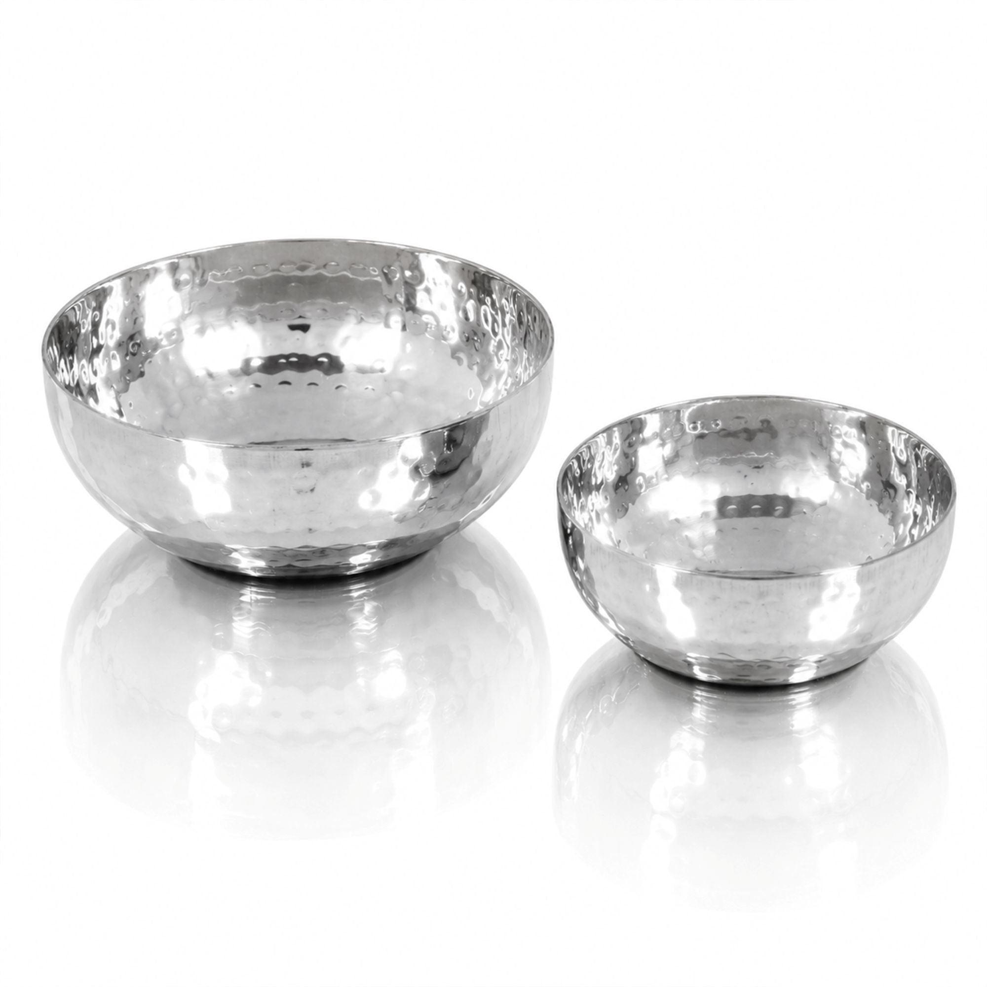 Hammered Stainless Steel Narrow Base Katori or Bowl, 220 ML, 4