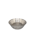 Stainless Steel Round Perforated Bread Basket, Matt Finish, 11.75