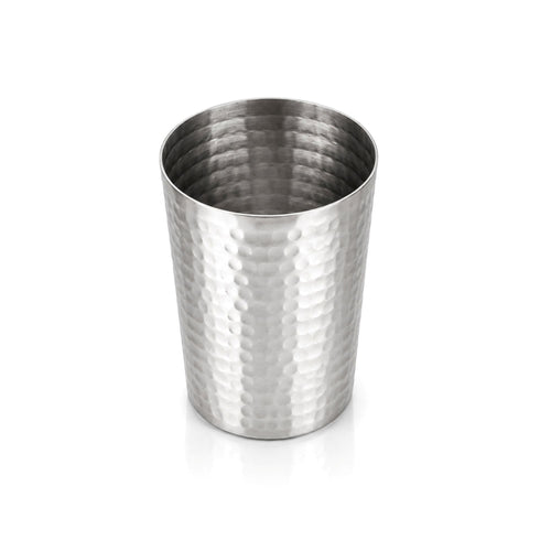 Big Size Stainless Steel Hammered Glass / Tumbler, 450 ML, Heavy Duty